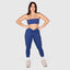 Strapless Scrunch Set - Blue