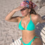 Dallas Triangle Bikini Top– Aqua Rush