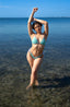 Coastal Breeze Gingham Bikini Set