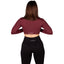 Minimal Bolero Sleeves - Burgundy