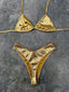 Gold Metallic Bikini