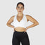 White sports bra with support. Shop for activewear online.