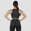 Best sports bra for comfort. Best activewear online for women. Sports wear with plus size women in mind. Wearing scrunch booty leggings in black.