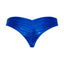 Metallic Blue Scrunch Bottoms