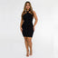 Joanna Halter Mesh Mini Dress