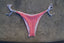 Shay Tie Bottoms - Strawberry Gingham